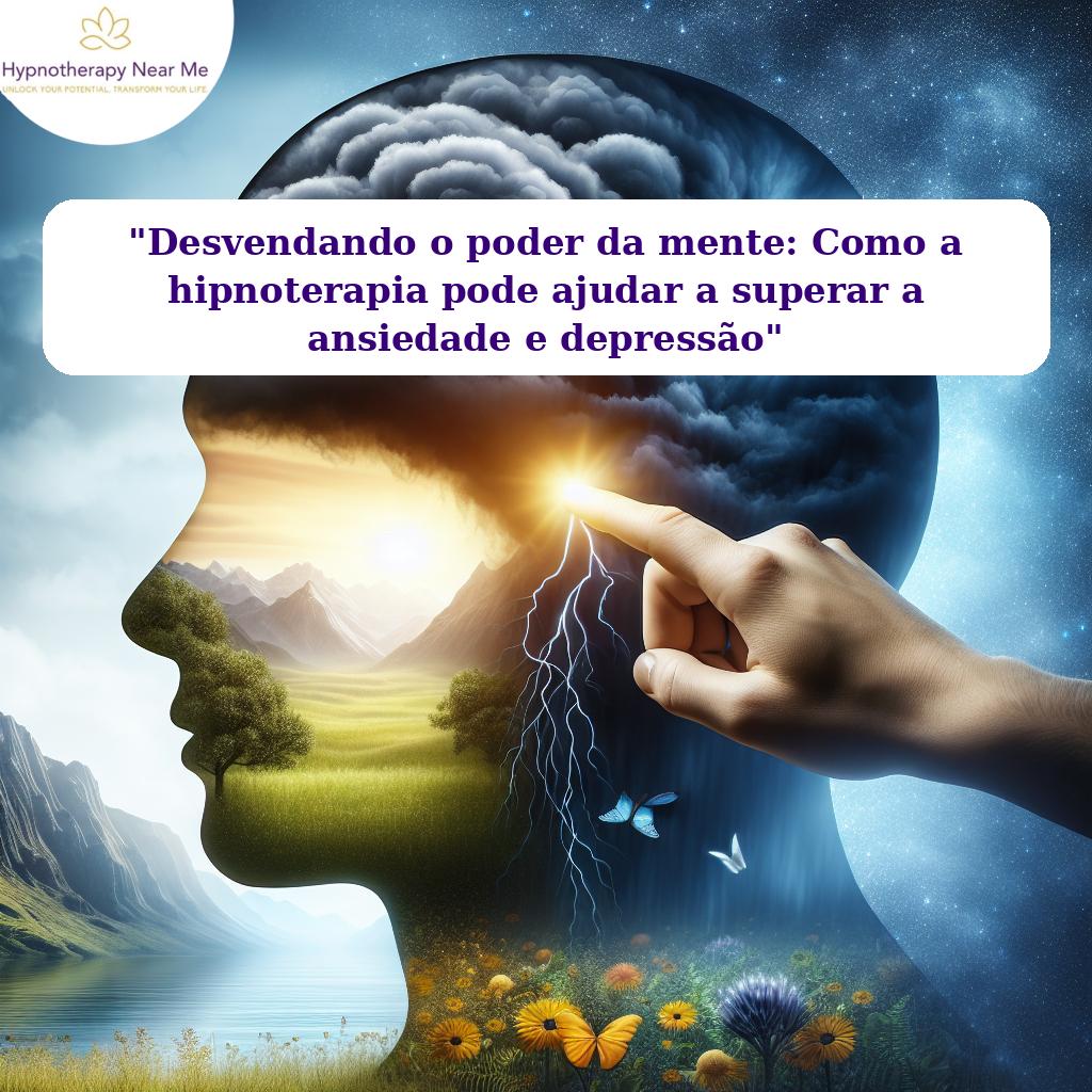 “Desvendando o poder da mente: Como a hipnoterapia pode ajudar a superar a ansiedade e depressão”