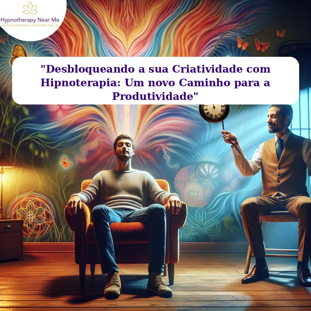 “Desbloqueando a sua Criatividade com Hipnoterapia: Um novo Caminho para a Produtividade”