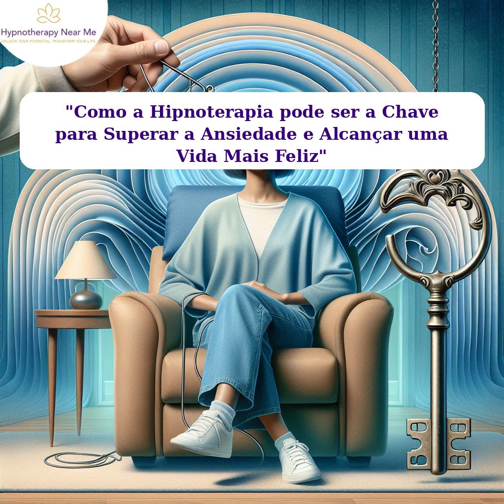 “Como a Hipnoterapia pode ser a Chave para Superar a Ansiedade e Alcançar uma Vida Mais Feliz”