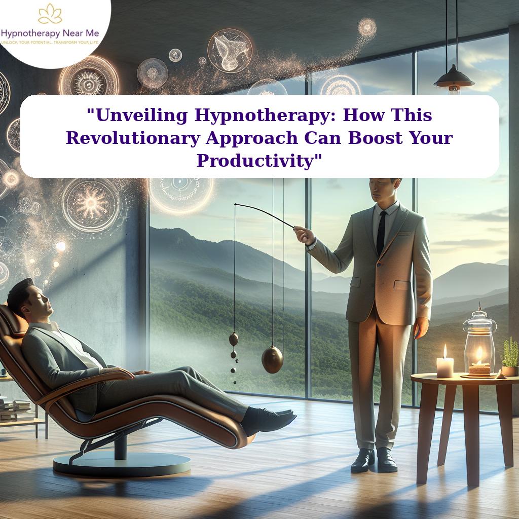 “Unveiling Hypnotherapy: How This Revolutionary Approach Can Boost Your Productivity”