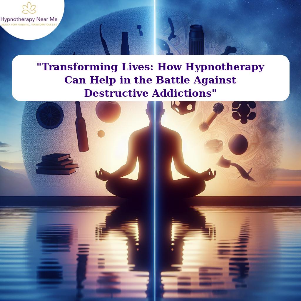 “Transforming Lives: How Hypnotherapy Can Help in the Battle Against Destructive Addictions”
