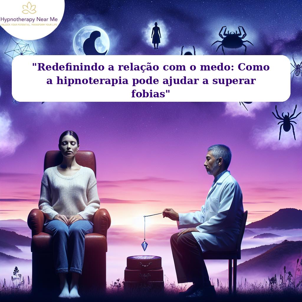 “Redefinindo a relação com o medo: Como a hipnoterapia pode ajudar a superar fobias”