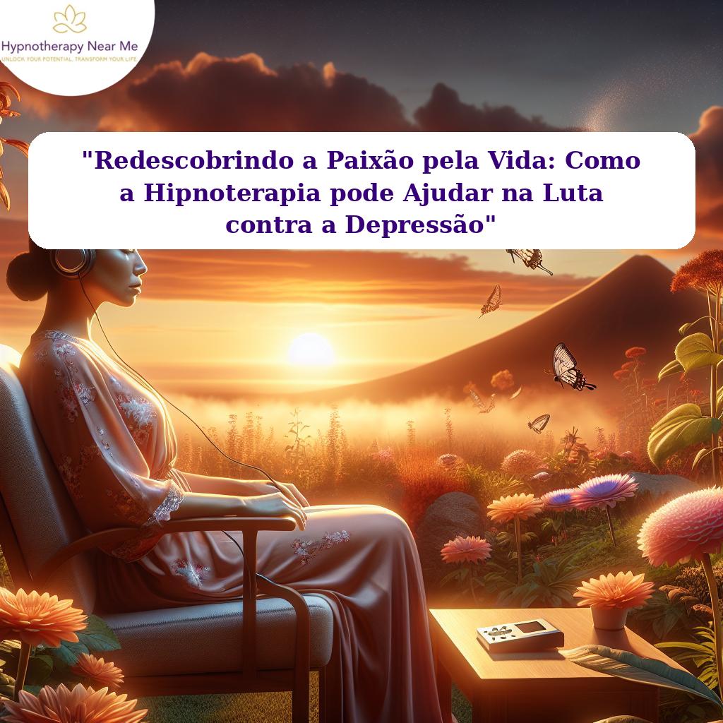 “Redescobrindo a Paixão pela Vida: Como a Hipnoterapia pode Ajudar na Luta contra a Depressão”