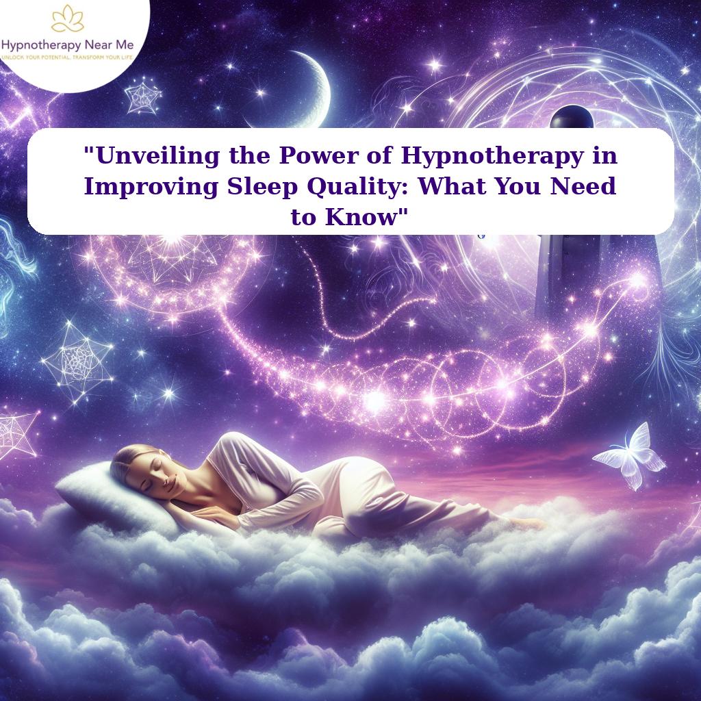 “Unveiling the Power of Hypnotherapy in Improving Sleep Quality: What You Need to Know”