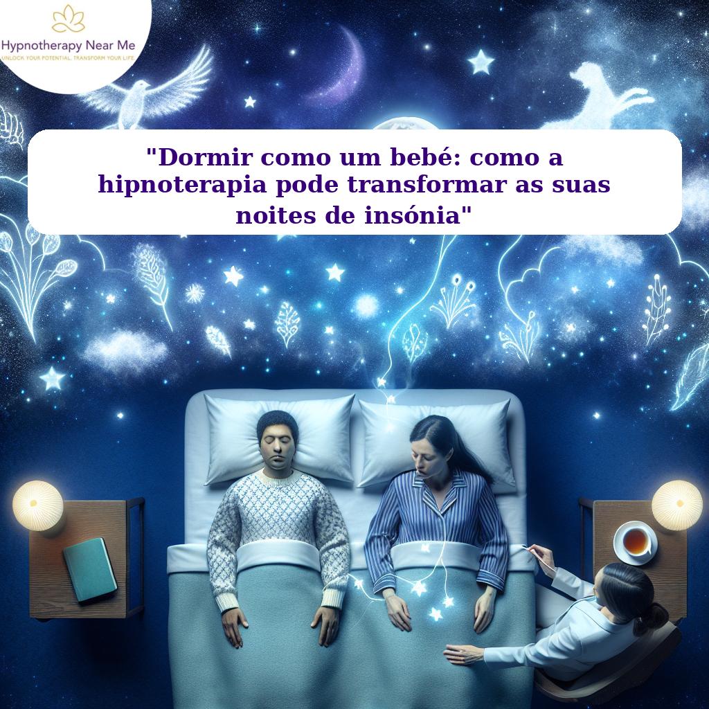 “Dormir como um bebé: como a hipnoterapia pode transformar as suas noites de insónia”