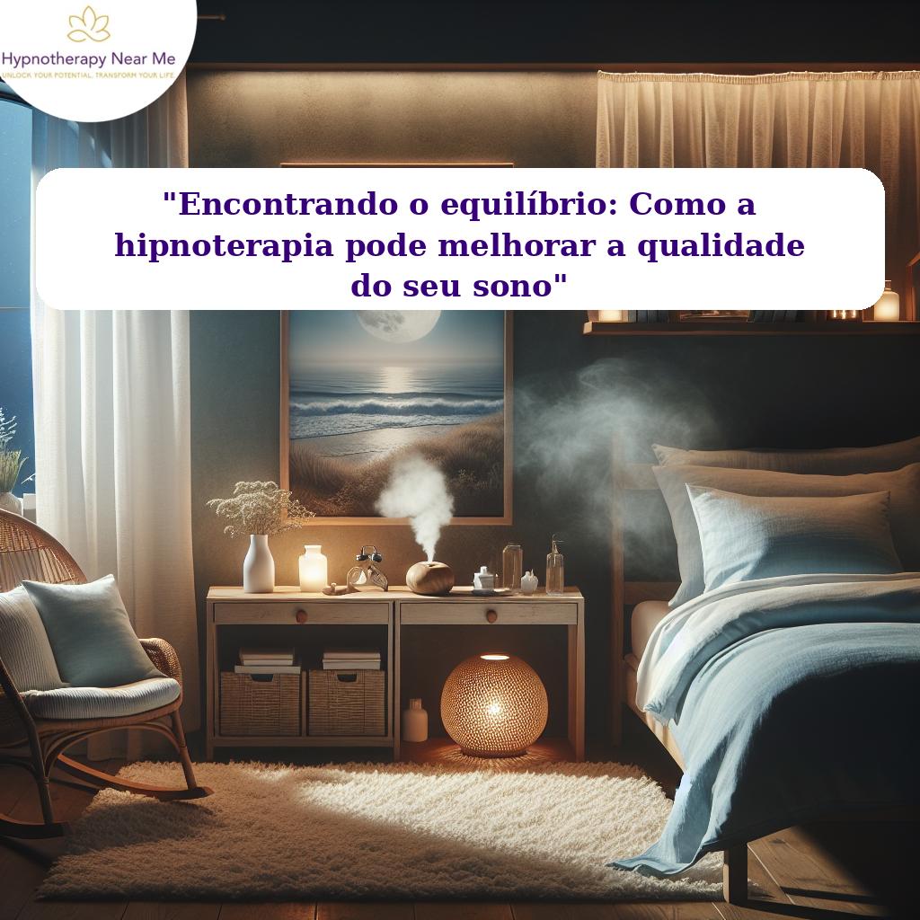 “Encontrando o equilíbrio: Como a hipnoterapia pode melhorar a qualidade do seu sono”