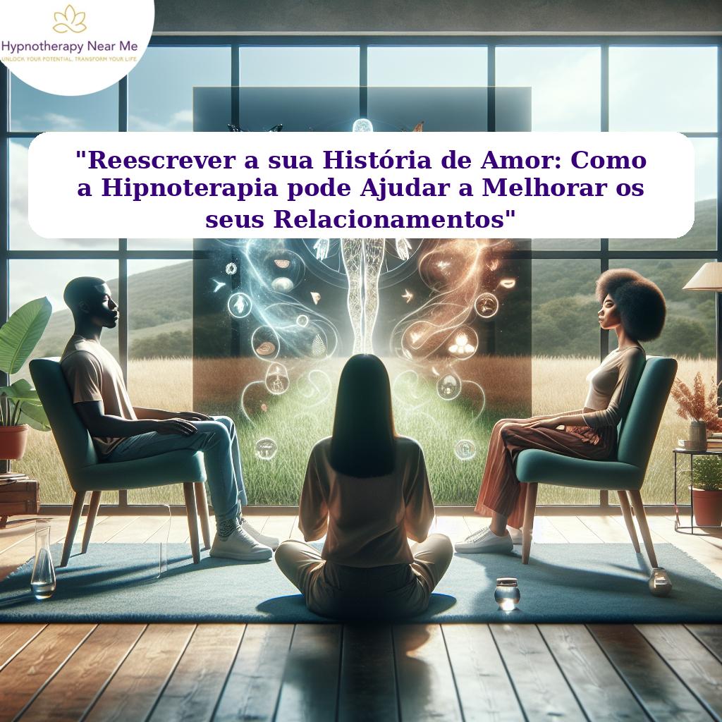 “Reescrever a sua História de Amor: Como a Hipnoterapia pode Ajudar a Melhorar os seus Relacionamentos”