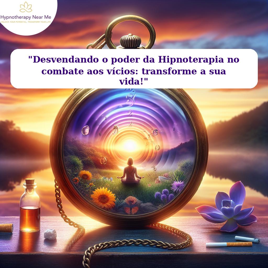 “Desvendando o poder da Hipnoterapia no combate aos vícios: transforme a sua vida!”
