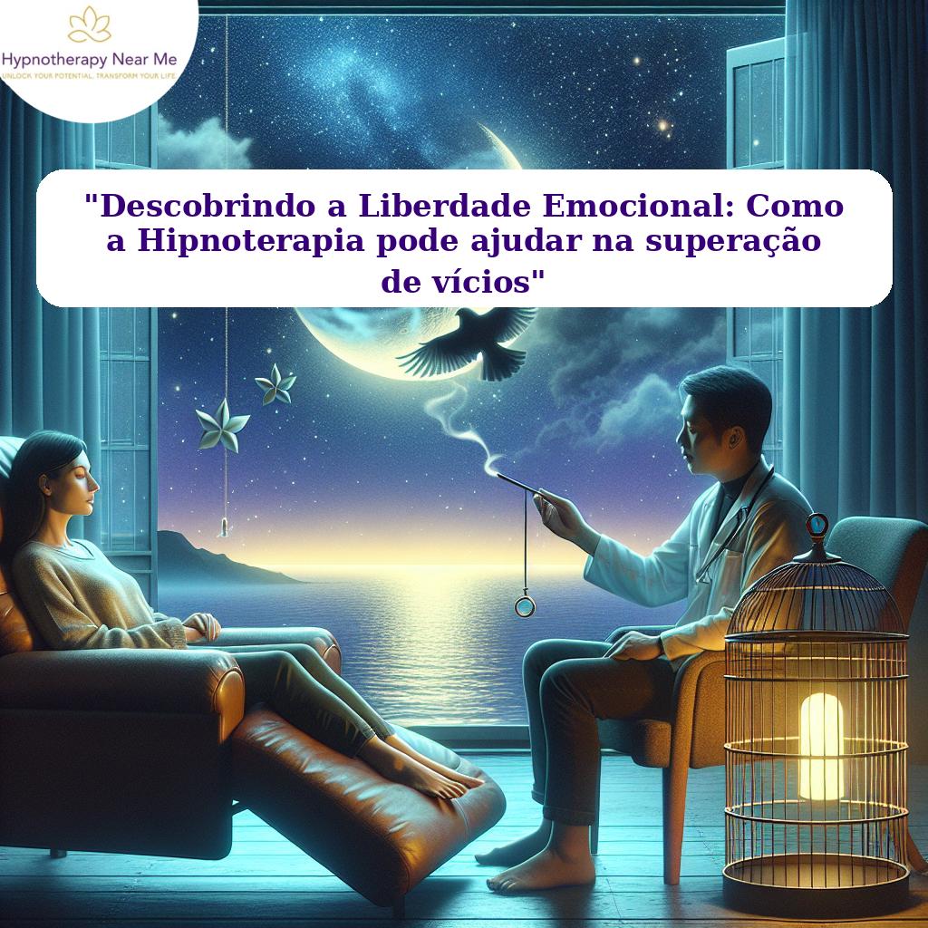 “Descobrindo a Liberdade Emocional: Como a Hipnoterapia pode ajudar na superação de vícios”