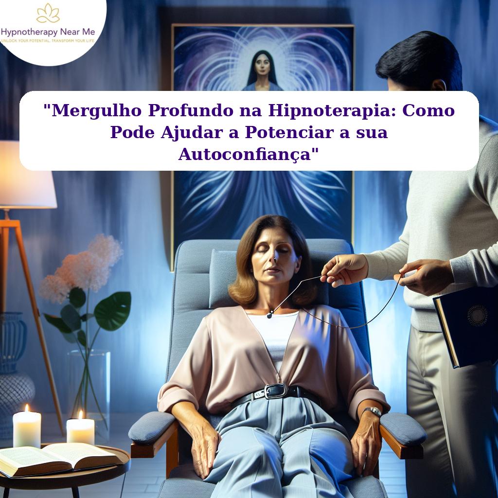 “Mergulho Profundo na Hipnoterapia: Como Pode Ajudar a Potenciar a sua Autoconfiança”